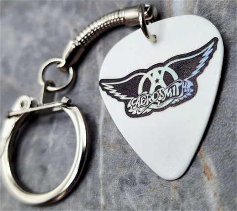 Aerosmith Guitar Pick Keychain