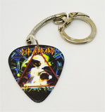 Def Leppard Hysteria Guitar Pick Keychain
