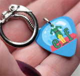Elf the Movie Snow Globe Guitar Pick Key Chain