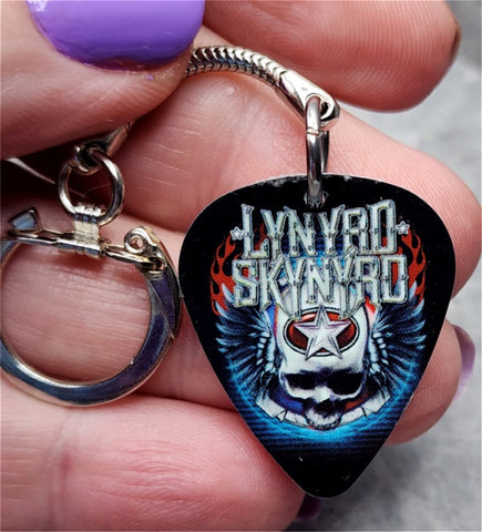 Lynyrd Skynyrd Guitar Pick Keychain