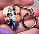 Madonna Like A Prayer Guitar Pick Keychain