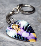 Madonna Guitar Pick Keychain