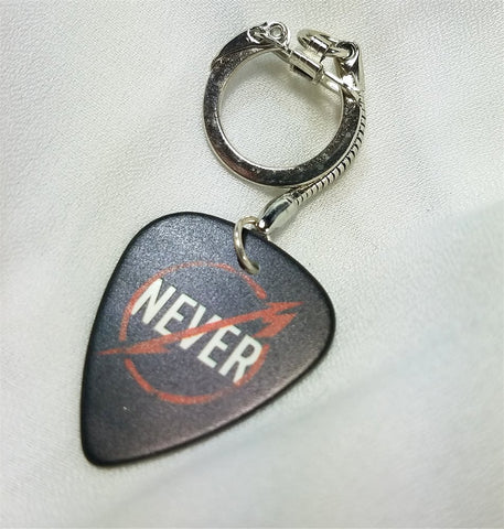 Metallica Through The Never Guitar Pick Keychain