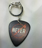 Metallica Through The Never Guitar Pick Keychain