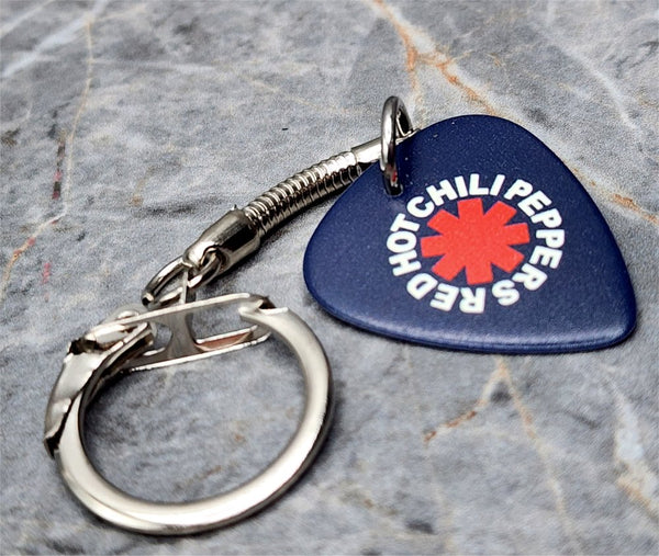 Red Hot Chili Peppers Black Guitar Pick Keychain – SimplyRaevyn