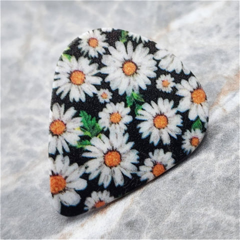 Pin Full of Daisies Guitar Pick Pin or Tie Tack