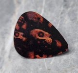 Holographic Skulls Guitar Pick Pin or Tie Tack