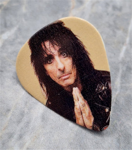 Alice Cooper Guitar Pick Lapel Pin or Tie Tack