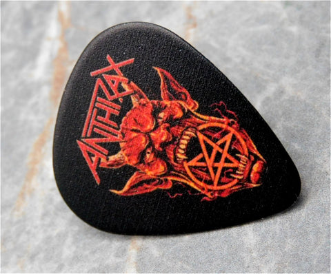 Anthrax Guitar Pick Lapel Pin or Tie Tack