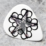 Black Veil Brides Pentacharm Logo Guitar Pick Lapel Pin or Tie Tack