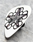 Black Veil Brides Pentacharm Logo Guitar Pick Lapel Pin or Tie Tack