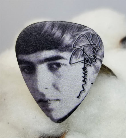 The Beatles George Harrison Guitar Pick Lapel Pin or Tie Tack