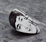 The Beatles John Lennon Guitar Pick Lapel Pin or Tie Tack