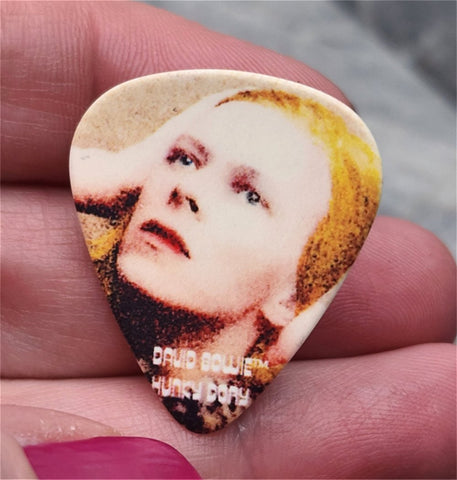 David Bowie Hunky Dory Guitar Pick Lapel Pin or Tie Tack