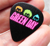 Green Day Guitar Pick Lapel Pin or Tie Tack