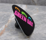 Green Day Guitar Pick Lapel Pin or Tie Tack