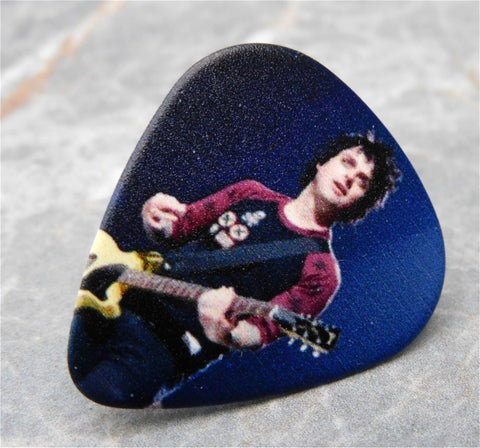 Green Day Billie Joe Armstrong Guitar Pick Lapel Pin or Tie Tack