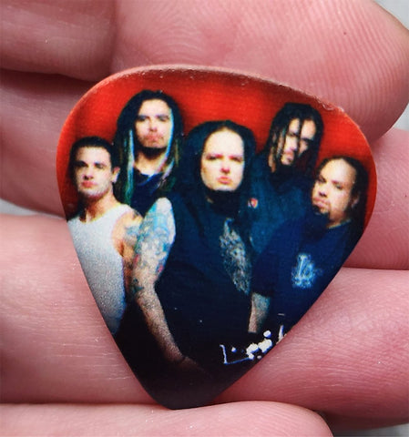 Korn Group Picture Guitar Pick Lapel Pin or Tie Tack