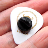 Horoscope Astrological Sign Libra Guitar Pick Pin or Tie Tack