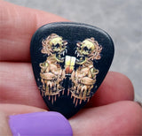 Metallica Skull Artwork Guitar Pick Lapel Pin or Tie Tack