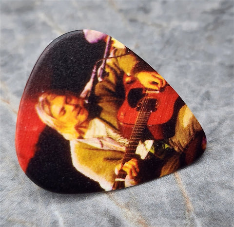 Nirvana Kurt Cobain Guitar Pick Lapel Pin or Tie Tack