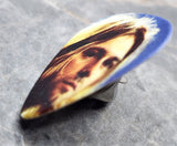 Nirvana Kurt Cobain Guitar Pick Lapel Pin or Tie Tack