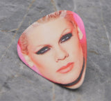 Pink Guitar Pick Lapel Pin or Tie Tack