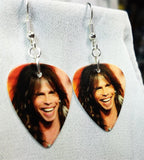 Steven Tyler of Aerosmith Guitar Pick Earrings
