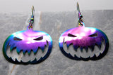 Jack o' Lantern Demon Ion Plated Stainless Steel Earrings