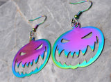 Jack o' Lantern Demon Ion Plated Stainless Steel Earrings