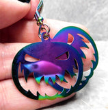 Jack o' Lantern Demon Ion Plated Stainless Steel Earrings