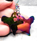 Ghost Ion Plated Stainless Steel Earrings