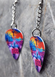 How Great is Our God Dangling Guitar Pick Earrings