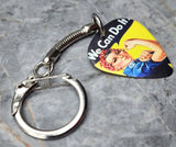 Rosie the Riveter Guitar Pick Keychain