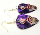 CLEARANCE Alice in Wonderland Cheshire Cat Charm Guitar Pick Earrings - Pick Your Color