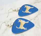 Chihuahua Guitar Pick Earrings