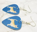 Chihuahua Guitar Pick Earrings