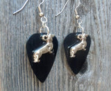 CLEARANCE Dachshund Charm Guitar Pick Earrings - Pick Your Color