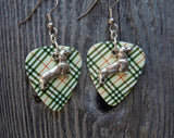 CLEARANCE Dachshund Charm Guitar Pick Earrings - Pick Your Color