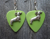 CLEARANCE Dachshund Charm Guitar Pick Earrings - Pick Your Color