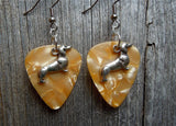 CLEARANCE Dachshund Charm Guitar Pick Earrings - Pick Your Color