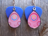 CLEARANCE Easter Egg Charm Guitar Pick Earrings - Pick Your Color