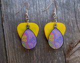 CLEARANCE Easter Egg Charm Guitar Pick Earrings - Pick Your Color