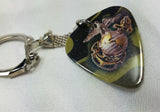 Military Marines Guitar Pick Keychain