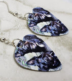 Two Scottie Scotty Scottish Terrier Guitar Pick Earrings