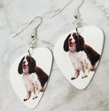 Springer Spaniel Guitar Pick Earrings
