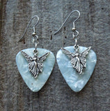 CLEARANCE Angel Charm Guitar Pick Earrings - Pick Your Color