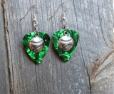 Baseball Charm Guitar Pick Earrings - Pick Your Color