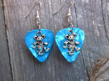 Dancing Bear Guitar Pick Earrings - Pick Your Color