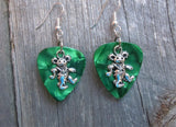 Dancing Bear Guitar Pick Earrings - Pick Your Color